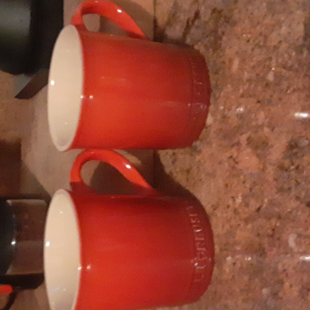 Euc! Le Creuset- Vancouver Mugs-set of 2